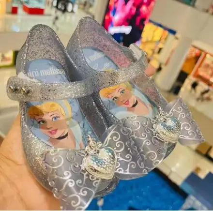 New Disney girls mermaid princess cute Sandals shoes non-slip soft bottom sports shoes for girl gift