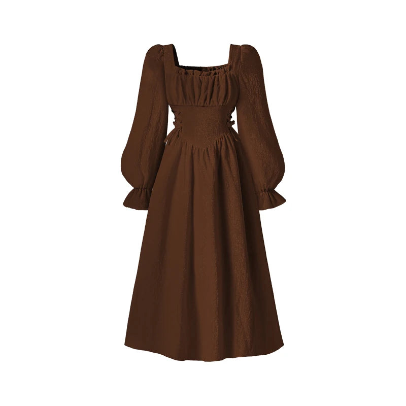 Harlow Square Collar Dress  New Princess Dress