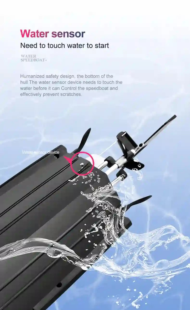 S2 Super Large High-speed Remote Controlled Boat 50KM/H High Horsepower