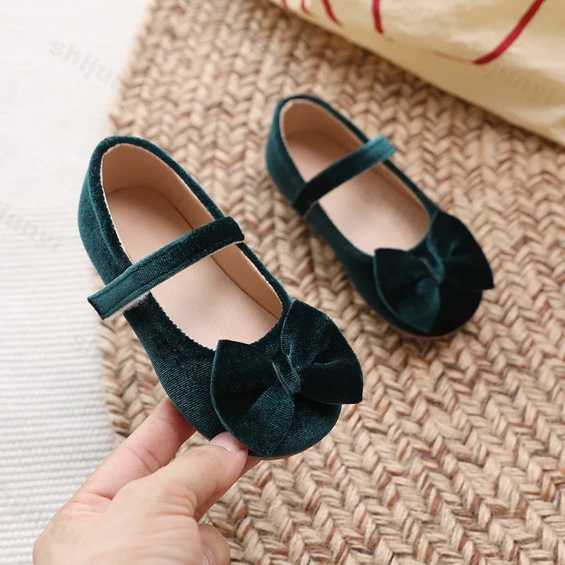 Girl Princess Shoes 2026 Spring Autumn New Round-toe Children Mary Jane Shoes