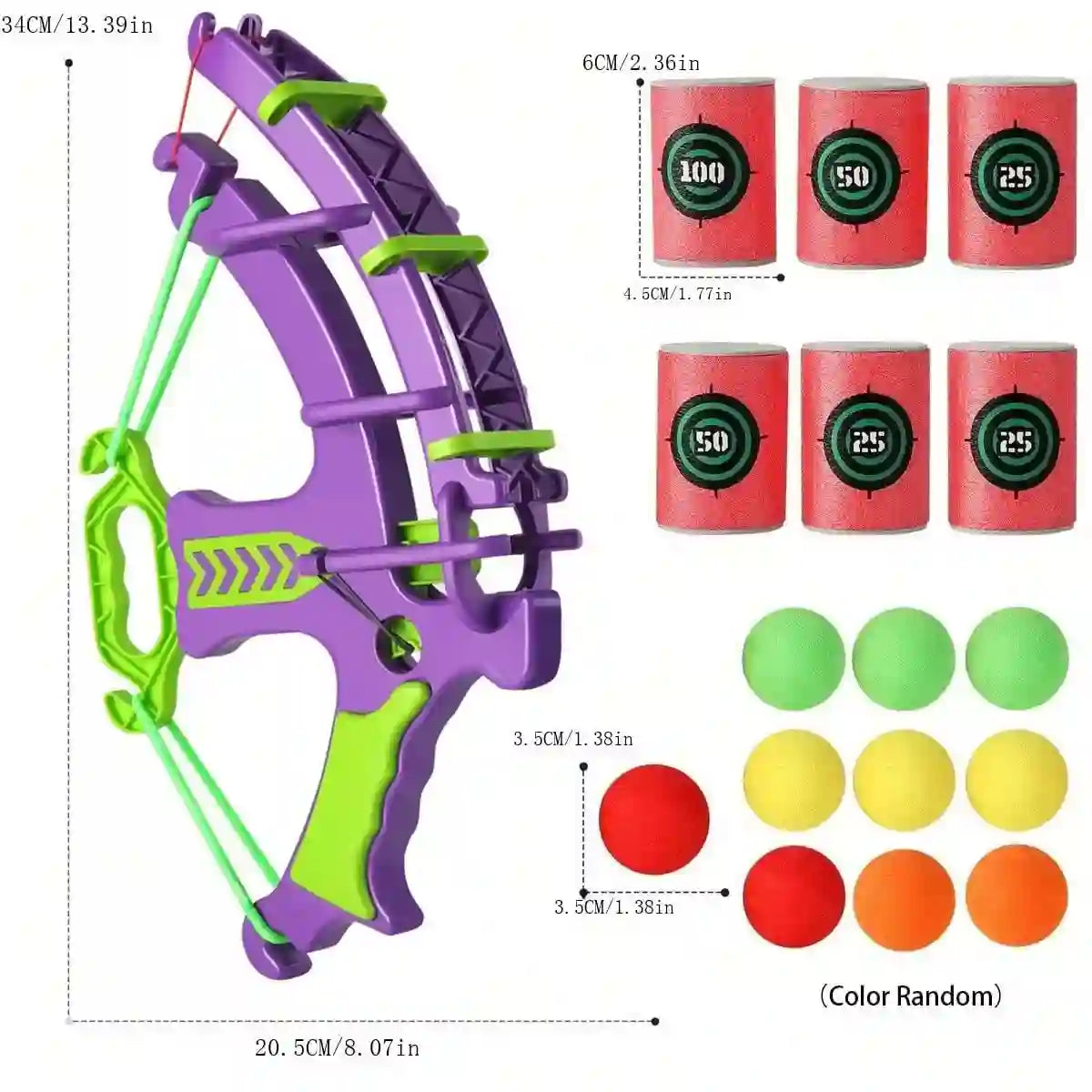 Montessori Educational Toy Slingshot Target Set for Fun Play
