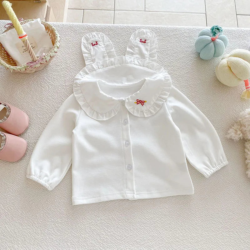 Hannah Peter Pan Collar Long-Sleeve Top