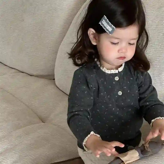 Noemi O-neck Toddler Cotton Long Sleeve Tops
