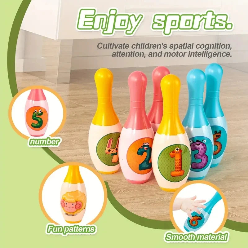 Children's Bowling Toys, Indoor and Outdoor Sports Toys