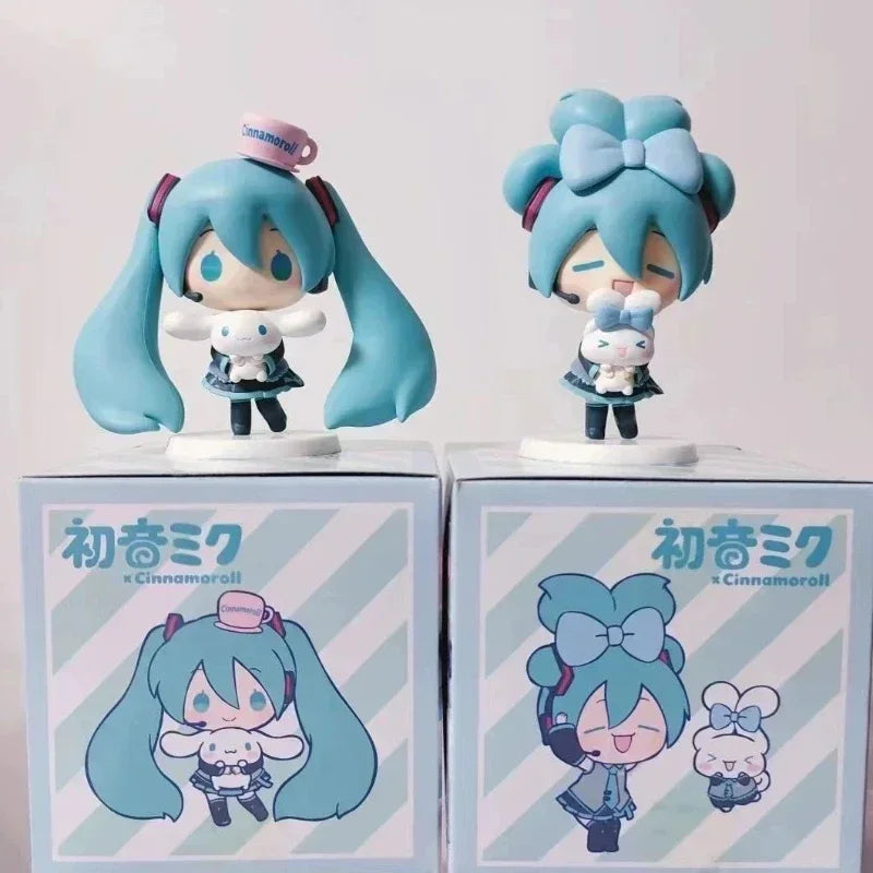Hatsune Miku Cinnamoroll Figure Q-version Doll