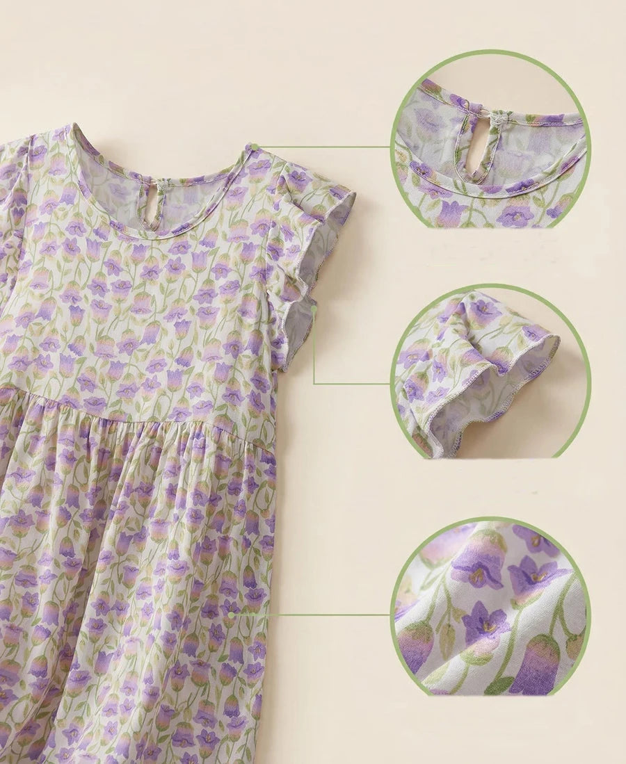 Girls Dresses Toddler Baby 1 to 2 3 4 5 6 7 8 9 10 11 12 13 14 15 16 Years Girl Casual Dress Teenager Korean Cute Children Dress