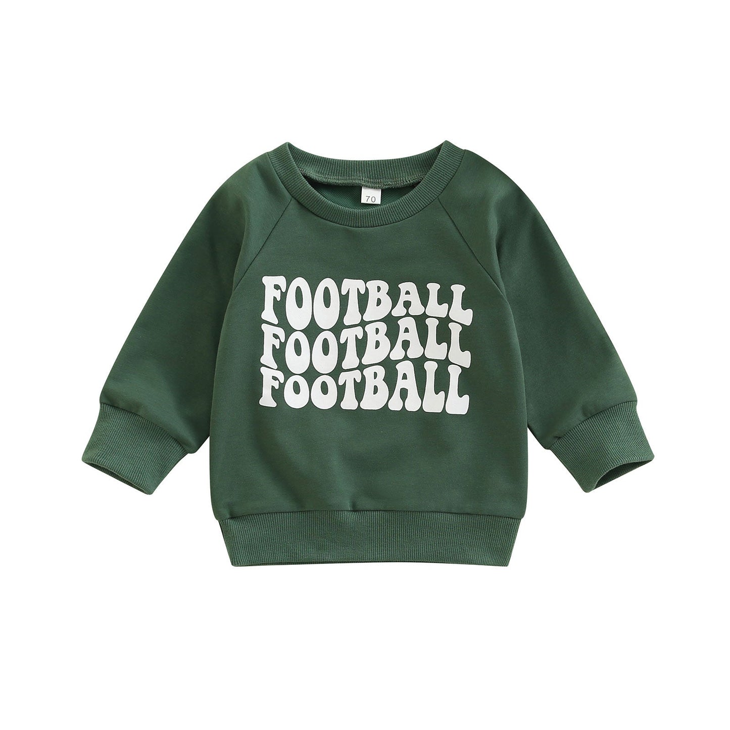 Kenia Girl Casual Pullovers Long Sleeve Game Day Football Hockey Print