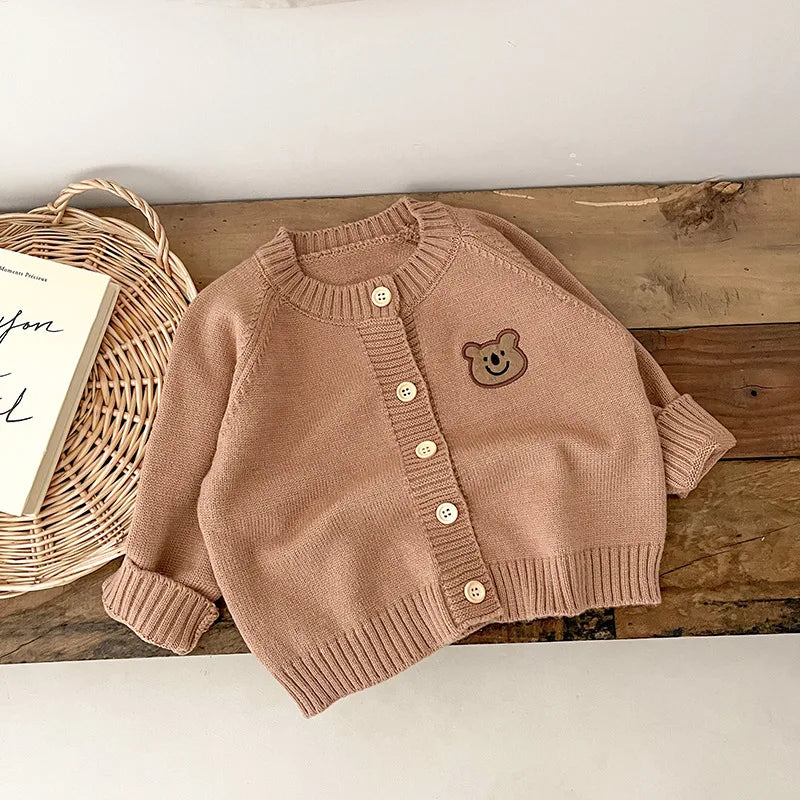 Bryant Cute Bear Knitted Clothes Sweater - GuGuTon baby store - Baby Fashion - Toddlers Outfits - Babies Outfits - Toddler Clothes - Kids Clothing - Newborn Clothes - Newborn Wear - Kids Wear - Trending Clothes - Trending Outfits - Fall Fashion - Winter Fashion - Girls Clothes - Boys Clothes - Babies Wear - Kids Accessories - KidsWear - Summer Clothes - Summer Fashion - Summer Trend - Falls Sweaters - Tops - Bottom - Jeans - Blouse - Dresses - Newborn Dresses - Toys