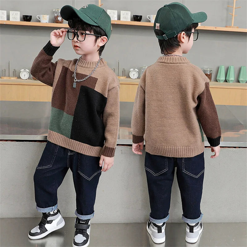 Kenny Thicken Autumn Winter Pullover Sweater