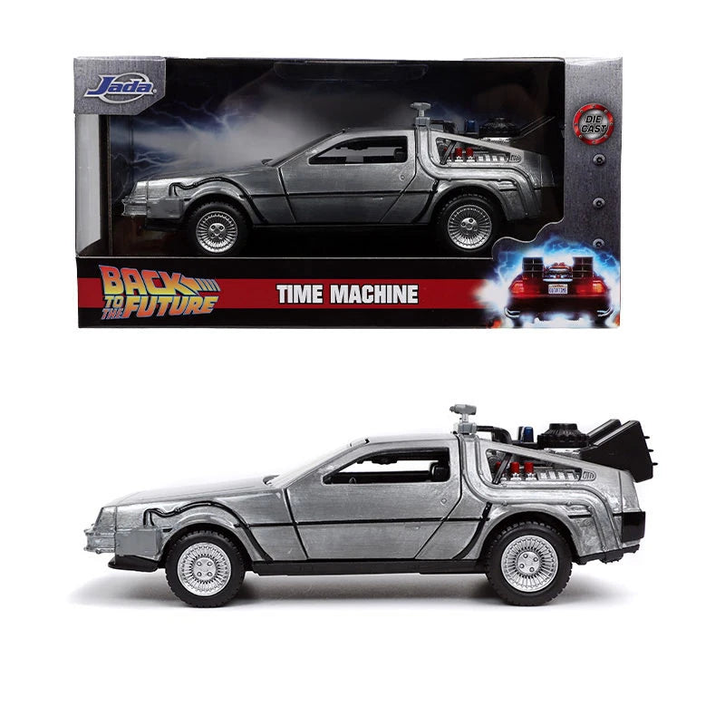 JADA 1:32 Diecast Alloy Car Model Fast Furious Jurassic Back Future Metal Toy Vehicle Collection Kids Gift Official Licensed