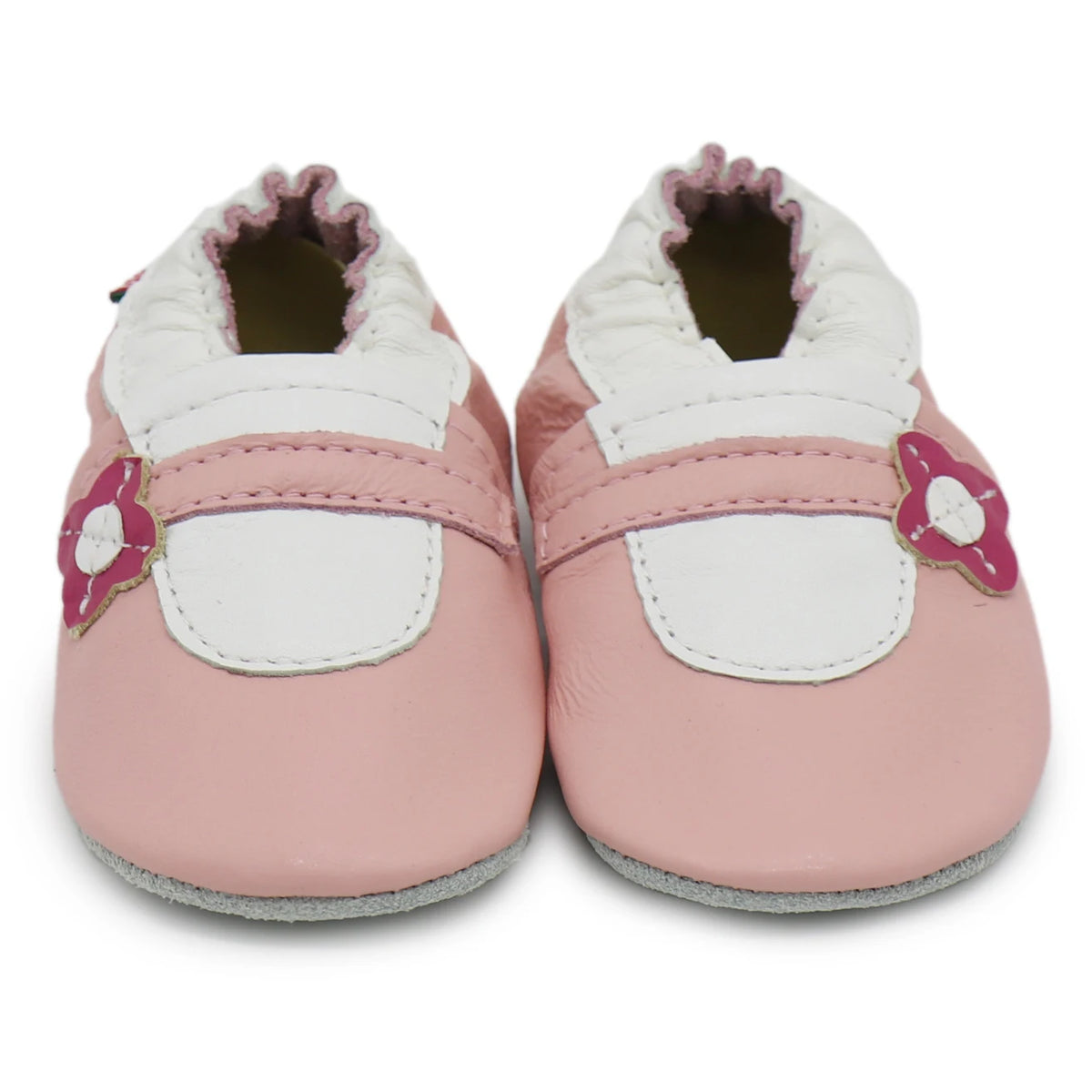 003Carozoo Newborn Baby Shoes Infant Shoes Slippers Soft Leather Baby Boys First-Walkers Girl Shoes