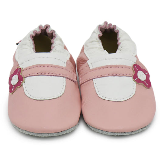 003Carozoo Newborn Baby Shoes Infant Shoes Slippers Soft Leather Baby Boys First-Walkers Girl Shoes