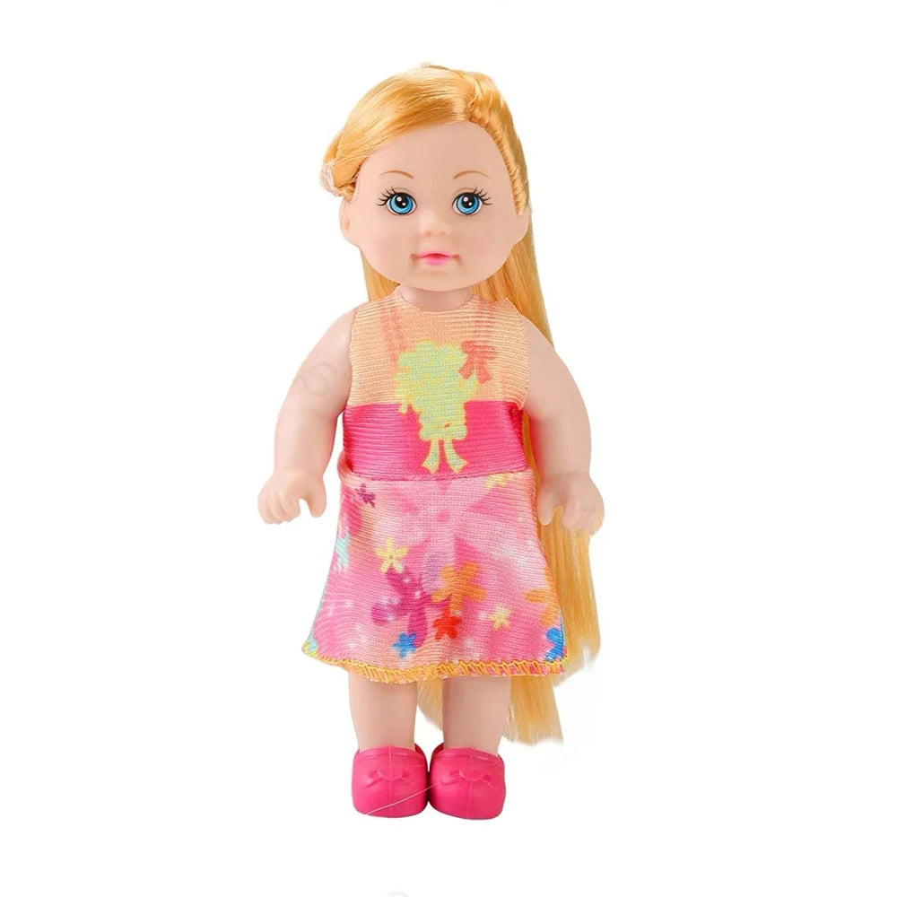 Multi style set with optional mini baby palm dolls, girl player toys, gifts