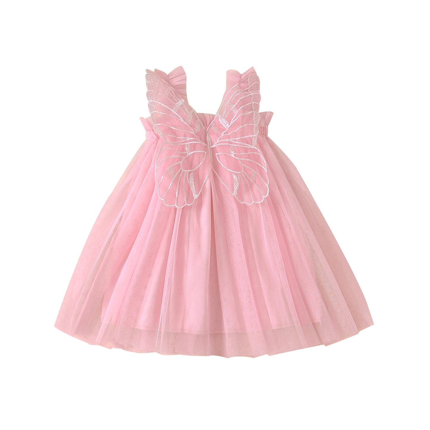 Nora Citgeett Girls Princess Dress - Summer Sleeveless Mesh Dress