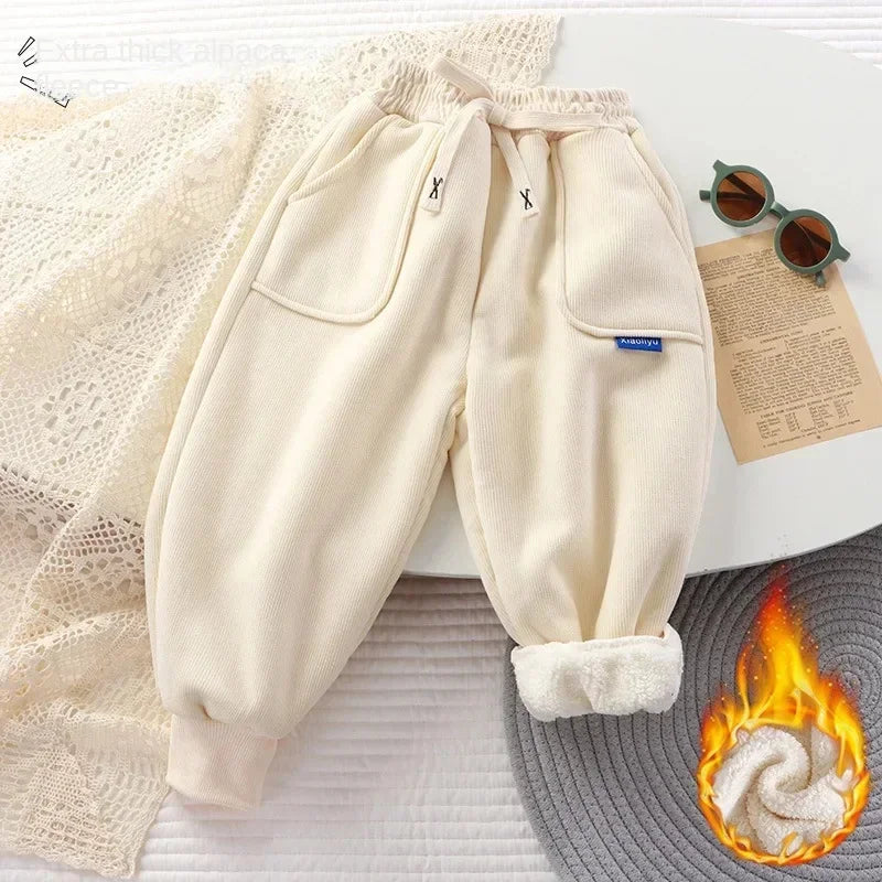 Héctor Winter Trousers for Kids Thickened Warm Casual Boys - GuGuTon baby store - Baby Fashion - Toddlers Outfits - Babies Outfits - Toddler Clothes - Kids Clothing - Newborn Clothes - Newborn Wear - Kids Wear - Trending Clothes - Trending Outfits - Fall Fashion - Winter Fashion - Girls Clothes - Boys Clothes - Babies Wear - Kids Accessories - KidsWear - Summer Clothes - Summer Fashion - Summer Trend - Falls Sweaters - Tops - Bottom - Jeans - Blouse - Dresses - Newborn Dresses - Toys