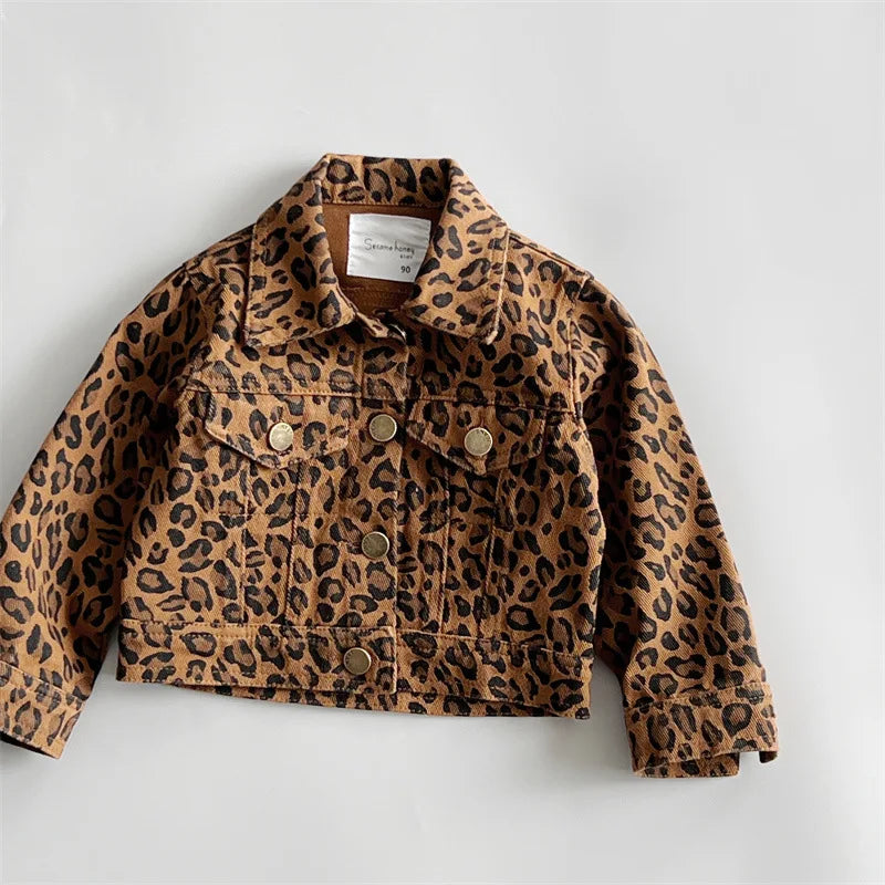 Daniela Leopard Print Girls Jacket spring Confort - GuGuTon baby store - Baby Fashion - Toddlers Outfits - Babies Outfits - Toddler Clothes - Kids Clothing - Newborn Clothes - Newborn Wear - Kids Wear - Trending Clothes - Trending Outfits - Fall Fashion - Winter Fashion - Girls Clothes - Boys Clothes - Babies Wear - Kids Accessories - KidsWear - Summer Clothes - Summer Fashion - Summer Trend - Falls Sweaters - Tops - Bottom - Jeans - Blouse - Dresses - Newborn Dresses - Toys
