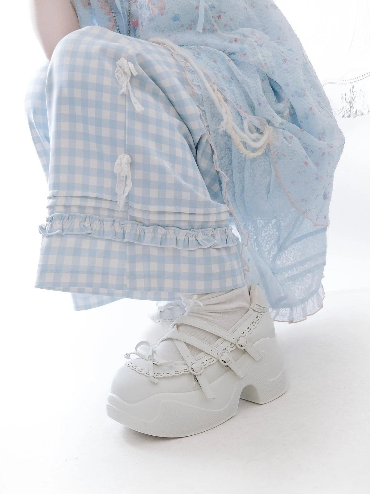 Summer Leilei Gururu Original Sweet Girl Thick Soled Shoes Sports Shoes