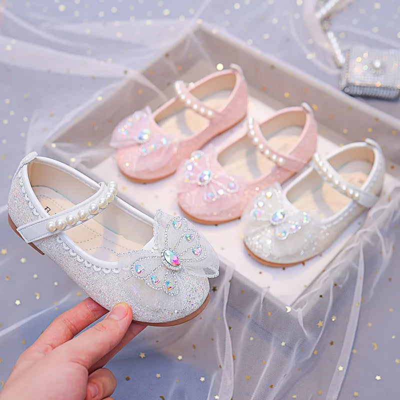 Sloane Children Princess Shoes - Fashionable Flats for Girls
