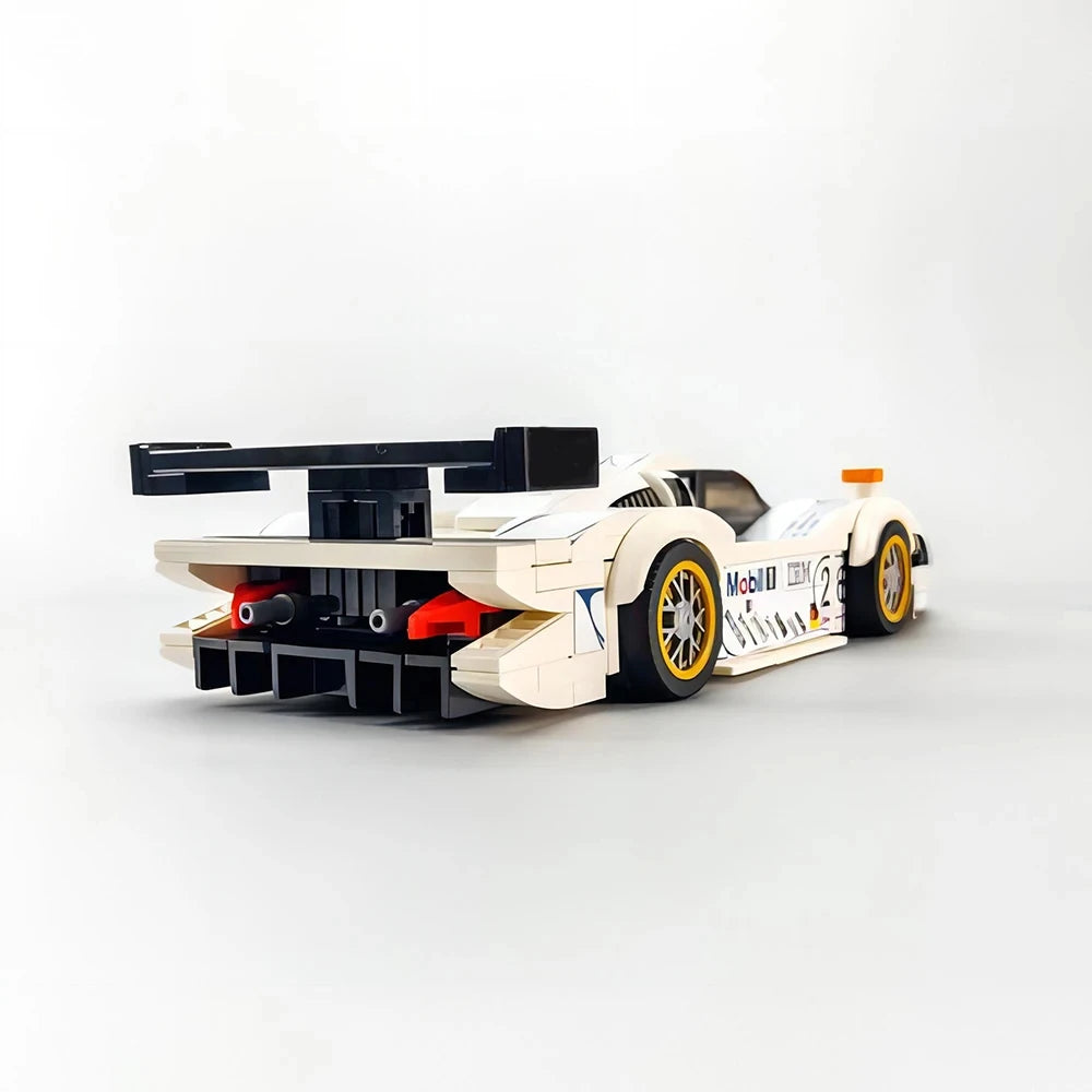 MOC Racing Series Third Generation 98 Model Le Mans 24 Hours Endurance Race DIY Assembly Building Blocks Children's Toy Boy Gift