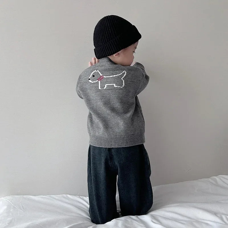 Mario Children Clothing Korean Style Sweater