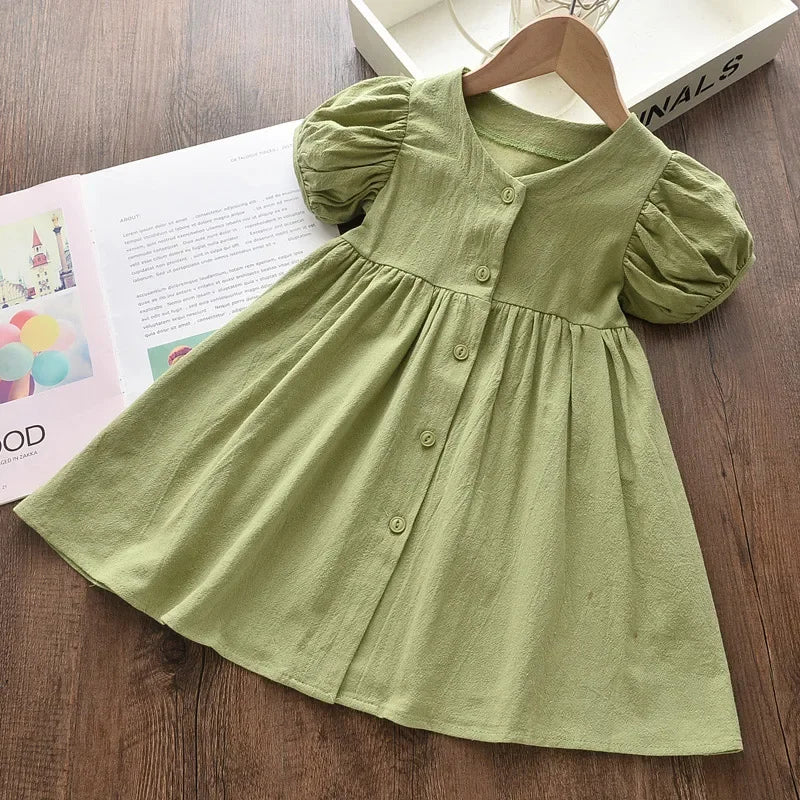 Bear Leader Floral Girls Dress Floral Kids Dresses Girls Princess Dress