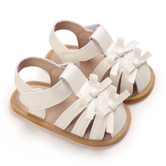 0-18Months Newborn Infant Baby Girls Shoes Summer Sandals Casual Rubber Bottom Non-Slip