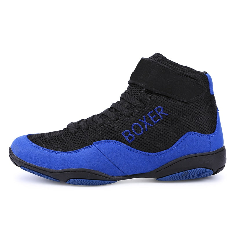 Sneakers Boys Boxing Shoes Breathable Wrestling Boots Fighting - GuGuTon