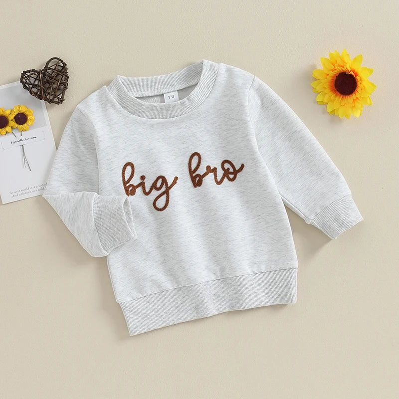 Sarah Toddler Baby Boy Long Pullover Outfit Baby Clothes