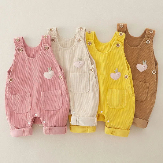 Apple Corduroy Jumpsuit
