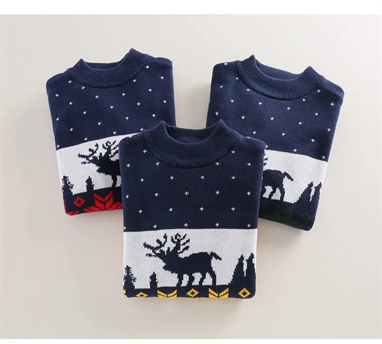 Teodoro Pattern Kids Warm Pullover Sweaters - GuGuTon baby store - Baby Fashion - Toddlers Outfits - Babies Outfits - Toddler Clothes - Kids Clothing - Newborn Clothes - Newborn Wear - Kids Wear - Trending Clothes - Trending Outfits - Fall Fashion - Winter Fashion - Girls Clothes - Boys Clothes - Babies Wear - Kids Accessories - KidsWear - Summer Clothes - Summer Fashion - Summer Trend - Falls Sweaters - Tops - Bottom - Jeans - Blouse - Dresses - Newborn Dresses - Toys