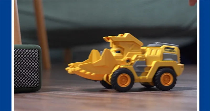2 In 1 Transforming Dinosaur Car Automatic Transform Robot Diecasts