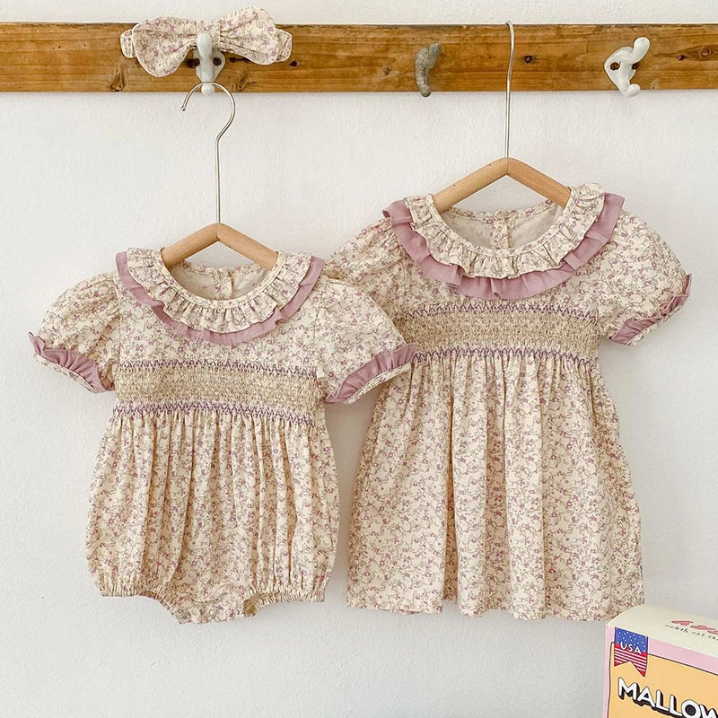 Rosario Frill Flower Sister Outfit