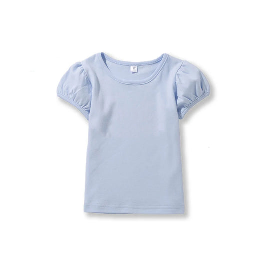 Andrea Puff Tee for School & Play Toddler Teenagers Casual