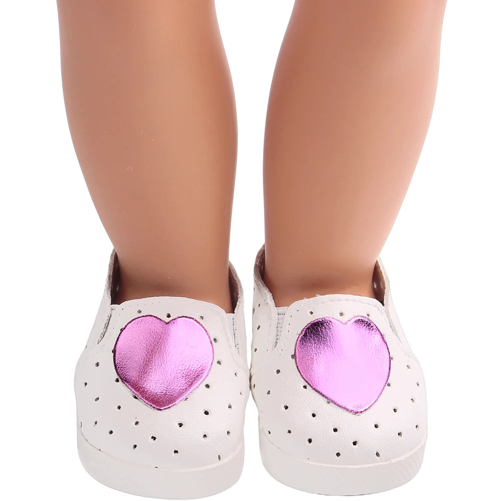 Various Casual Sports Shoes American 18 Inch Girl Doll Princess Shoe