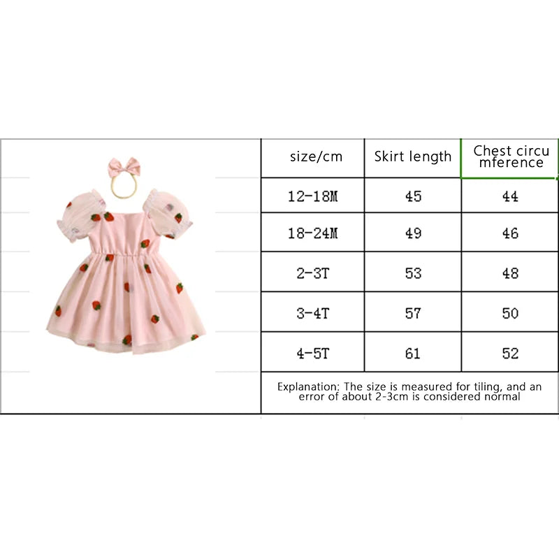 Nia Pudcoco Kids Summer Outfit - With  Headband