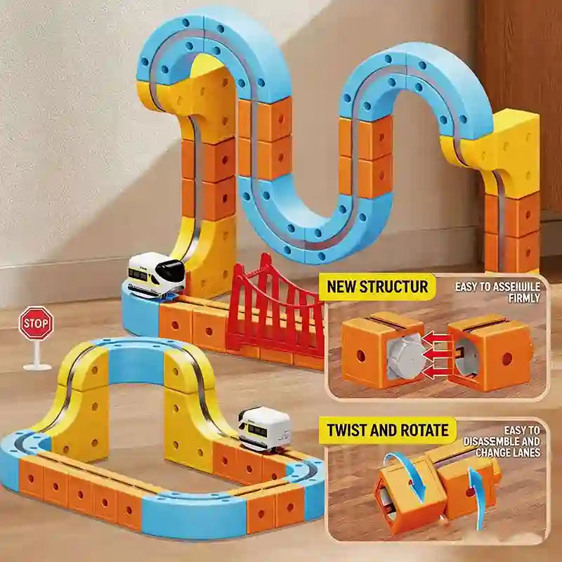 Magic Track Car Toys for Kids - Endless Creative Play