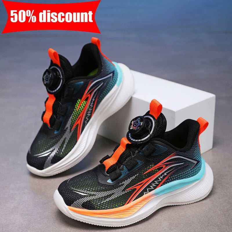 Children Sports Shoes Girls Lightweight Comfortable Soft Soled Running Shoes Daily Casual Anti Slip Sports Tennis Shoes for Boys