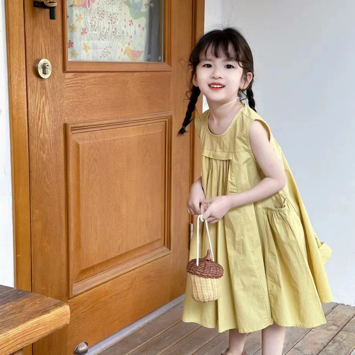 Girls Party Dresses Spring New Childrens Fashionable Long-sleeved Princess Dress Autumn Girl Casual Dresses 2 4 5 7 10 Years Old