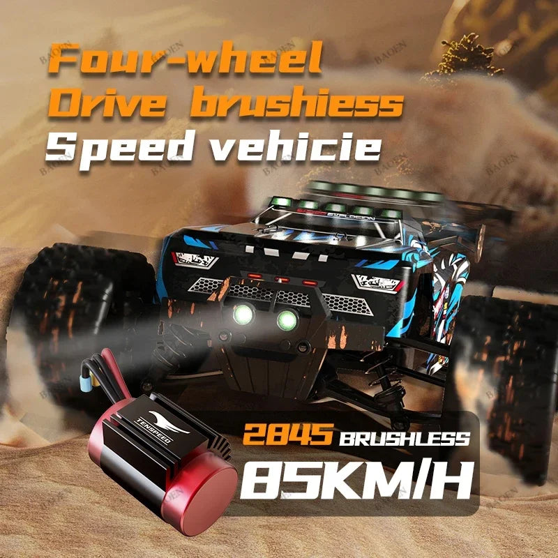 SCY 9522PRO 1:16 Brushless RC Car 85KM/H High Speed 4WD Off-Road Drift Racing Car Professional Remote Control Car vs SG116MAX