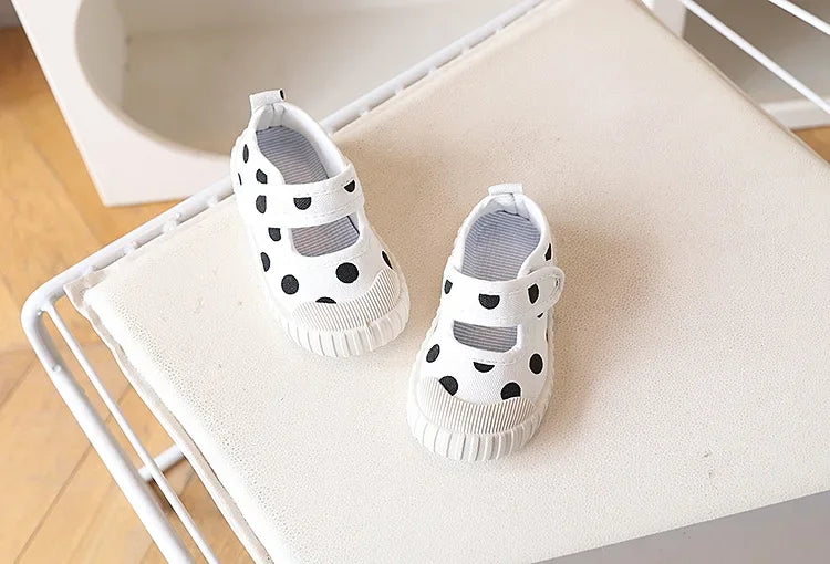 2025 New Spring Baby Girl Shoes Kids Autumn Canvas Shoes