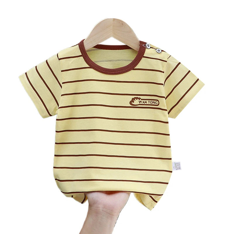 Hardin Half-Sleeved Bottoming Casual Tees - GuGuTon baby store - Baby Fashion - Toddlers Outfits - Babies Outfits - Toddler Clothes - Kids Clothing - Newborn Clothes - Newborn Wear - Kids Wear - Trending Clothes - Trending Outfits - Fall Fashion - Winter Fashion - Girls Clothes - Boys Clothes - Babies Wear - Kids Accessories - KidsWear - Summer Clothes - Summer Fashion - Summer Trend - Falls Sweaters - Tops - Bottom - Jeans - Blouse - Dresses - Newborn Dresses - Toys