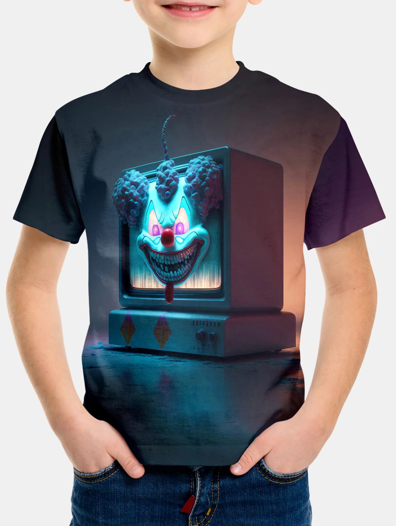 Zion Tie Dye Funny Smiling Face Print Boys T-shirts - GuGuTon baby store - Baby Fashion - Toddlers Outfits - Babies Outfits - Toddler Clothes - Kids Clothing - Newborn Clothes - Newborn Wear - Kids Wear - Trending Clothes - Trending Outfits - Fall Fashion - Winter Fashion - Girls Clothes - Boys Clothes - Babies Wear - Kids Accessories - KidsWear - Summer Clothes - Summer Fashion - Summer Trend - Falls Sweaters - Tops - Bottom - Jeans - Blouse - Dresses - Newborn Dresses - Toys