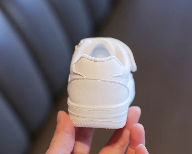zapatillas Girl shoe spring Autumn Boy White Shoe Casual Running kid Shoe Anti Slip Soft Sole Sneaker kid tenis Hot selling item