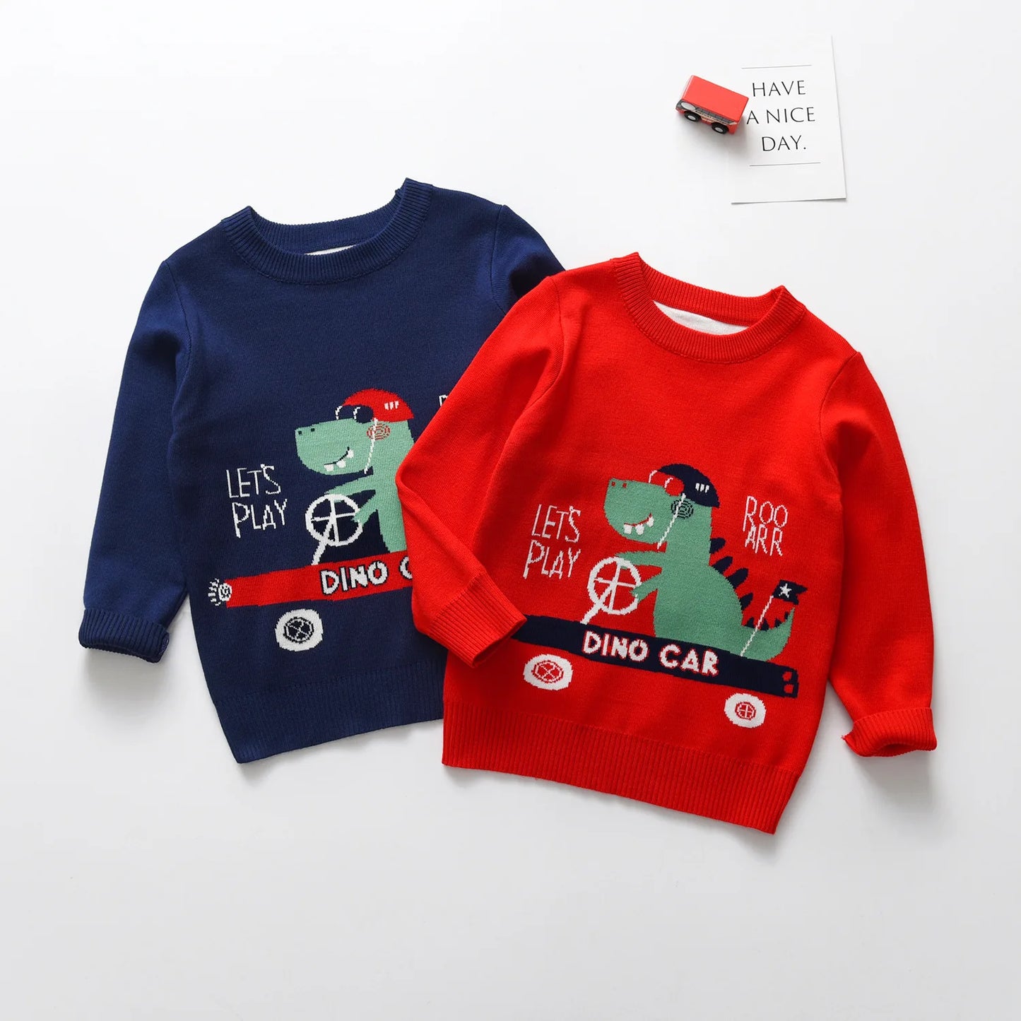 Iker Pullover Knitwear Cartoon Christmas Sweater