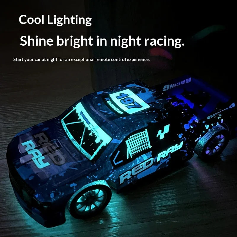 Children'S Remote Control Car, Electric Toy Car, Four-Way Wireless 1:18 Simulation Model, Racing Car, Gift Stall, Street Vendor