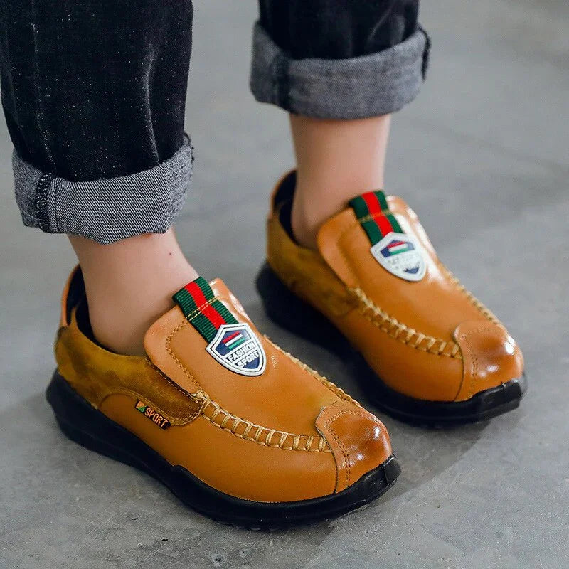 Boys Shoes For Kids Genuine Leather Casual Children - GuGuTon baby store - Baby Fashion - Toddlers Outfits - Babies Outfits - Toddler Clothes - Kids Clothing - Newborn Clothes - Newborn Wear - Kids Wear - Trending Clothes - Trending Outfits - Fall Fashion - Winter Fashion - Girls Clothes - Boys Clothes - Babies Wear - Kids Accessories - KidsWear - Summer Clothes - Summer Fashion - Summer Trend - Falls Sweaters - Tops - Bottom - Jeans - Blouse - Dresses - Newborn Dresses - Toys