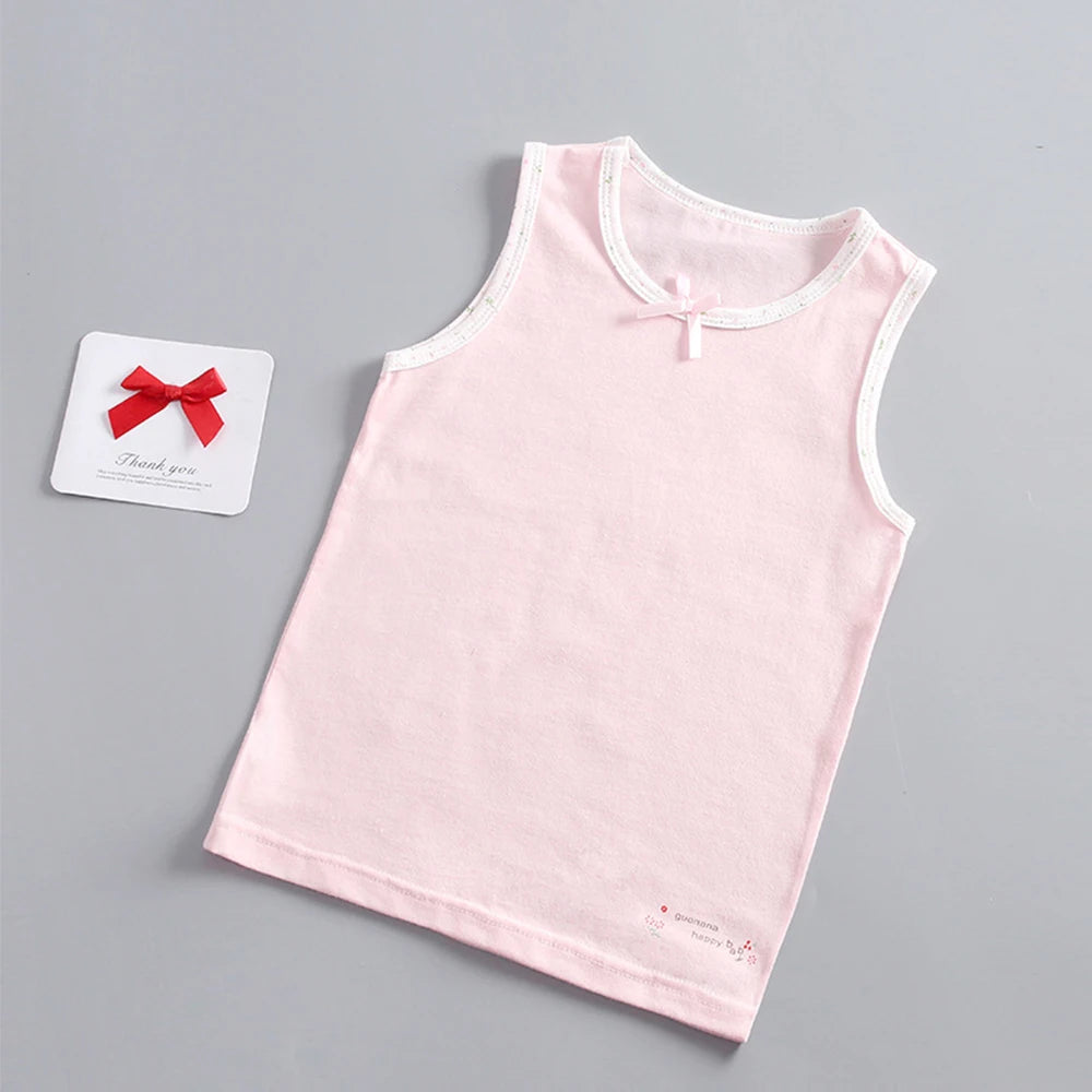 Olivia Cartoon Underwear Young Cotton Children Undershirts