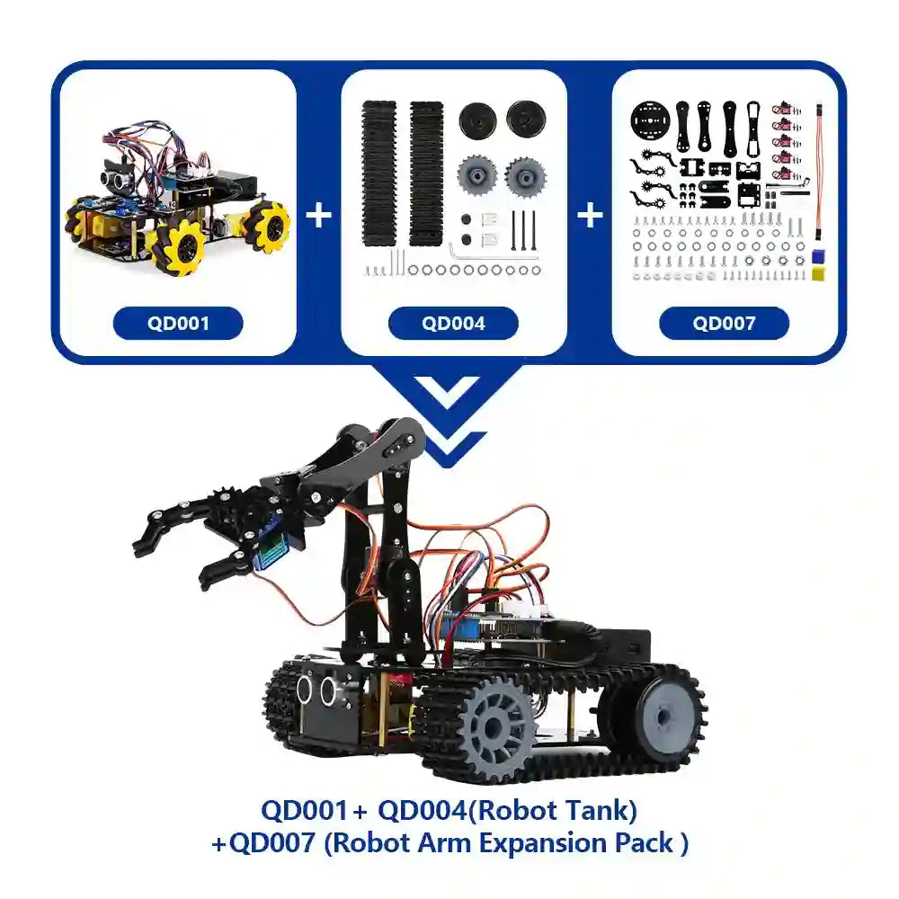 ACEBOTT Robot Car Starter Kit with ESP32 for Arduino Projects