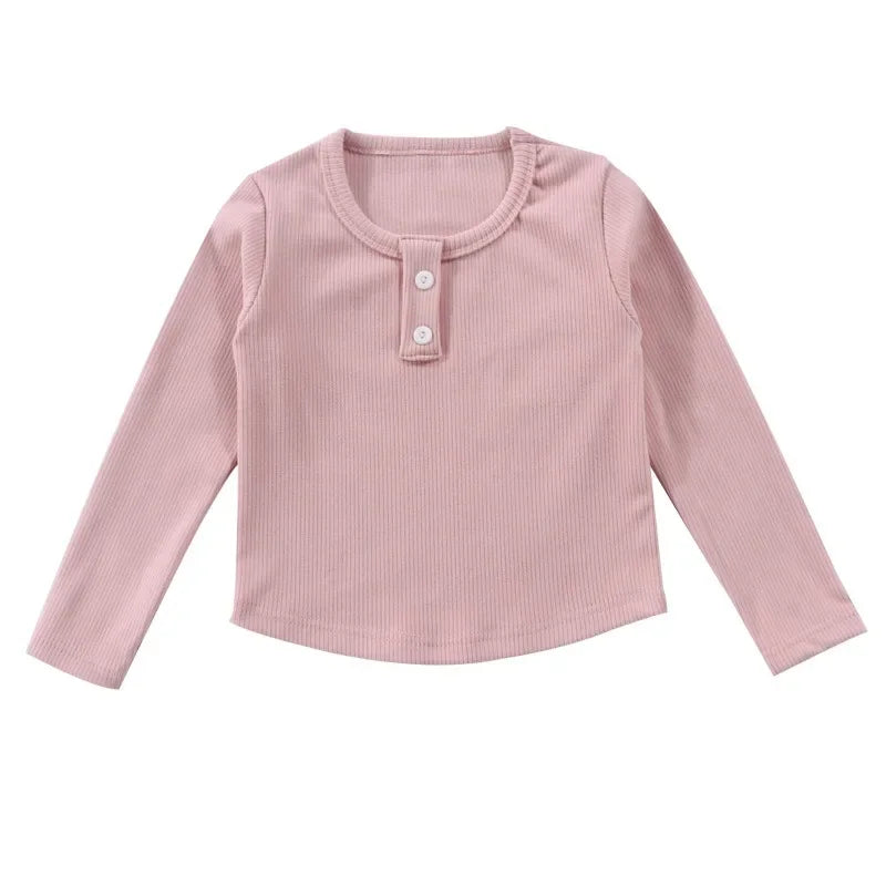 Diana Round Neck Base Long Sleeve Tops