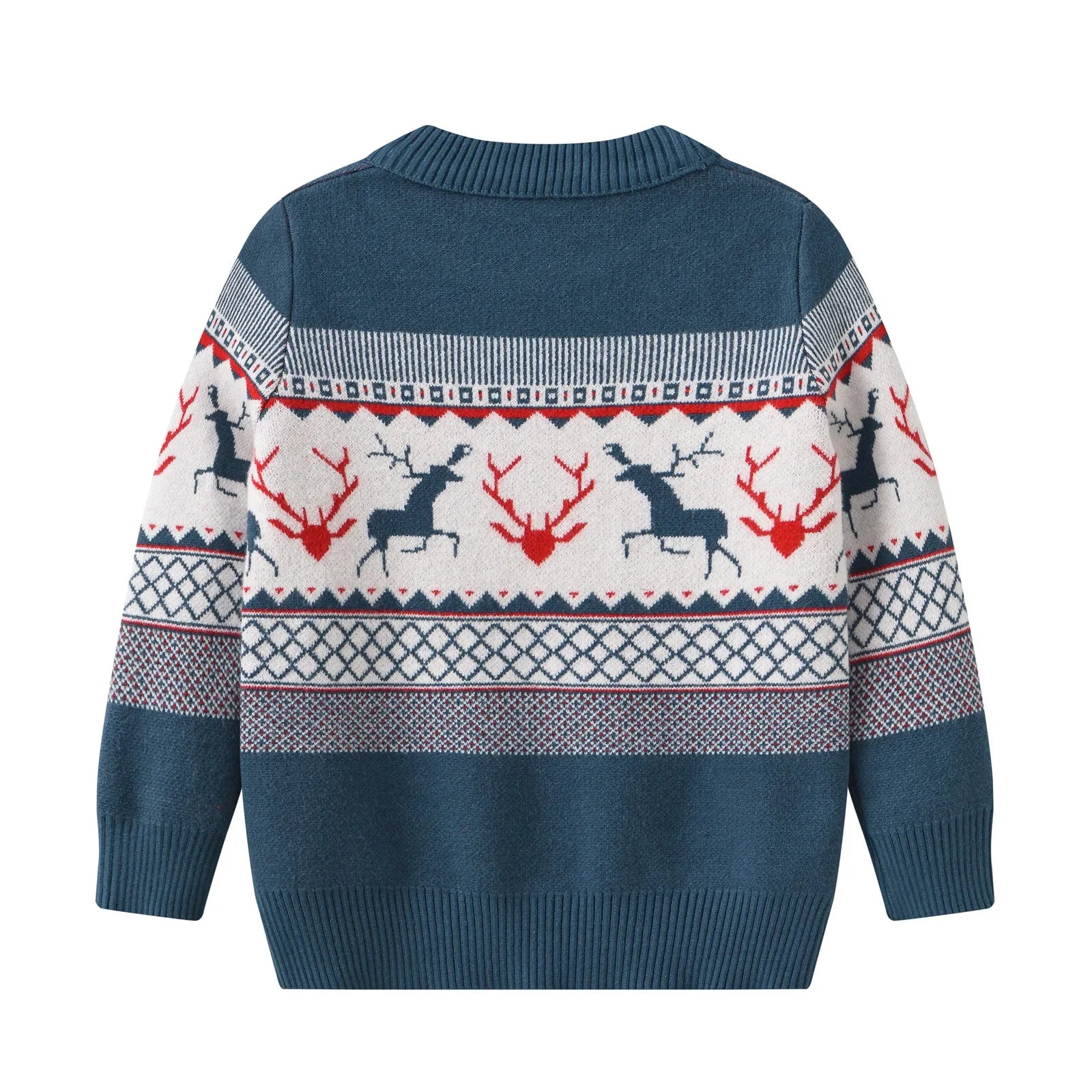 Xavier Warm Elk Printed Knitted Girls Sweater - GuGuTon baby store - Baby Fashion - Toddlers Outfits - Babies Outfits - Toddler Clothes - Kids Clothing - Newborn Clothes - Newborn Wear - Kids Wear - Trending Clothes - Trending Outfits - Fall Fashion - Winter Fashion - Girls Clothes - Boys Clothes - Babies Wear - Kids Accessories - KidsWear - Summer Clothes - Summer Fashion - Summer Trend - Falls Sweaters - Tops - Bottom - Jeans - Blouse - Dresses - Newborn Dresses - Toys